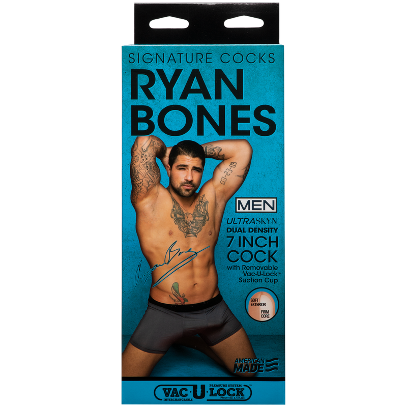 SIGNATURE COCKS ULTRASKYN RYAN BONES 7" DILDO
