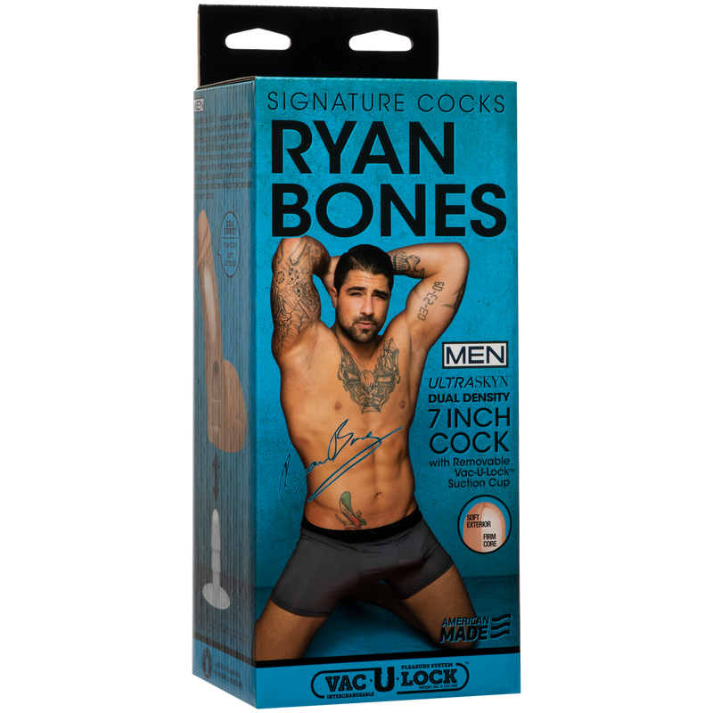 SIGNATURE COCKS ULTRASKYN RYAN BONES 7" DILDO