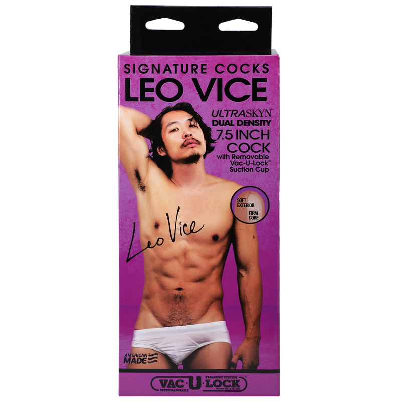 SIGNATURE COCKS ULTRASKYN LEO VICE 7.5" DILDO