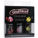 GOODHEAD TINGLE DROPS CHERRY COTTON CANDY VANILLA