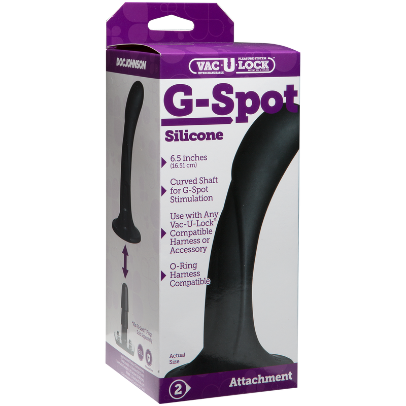 VAC-U-LOCK G SPOT 6.5" DILDO