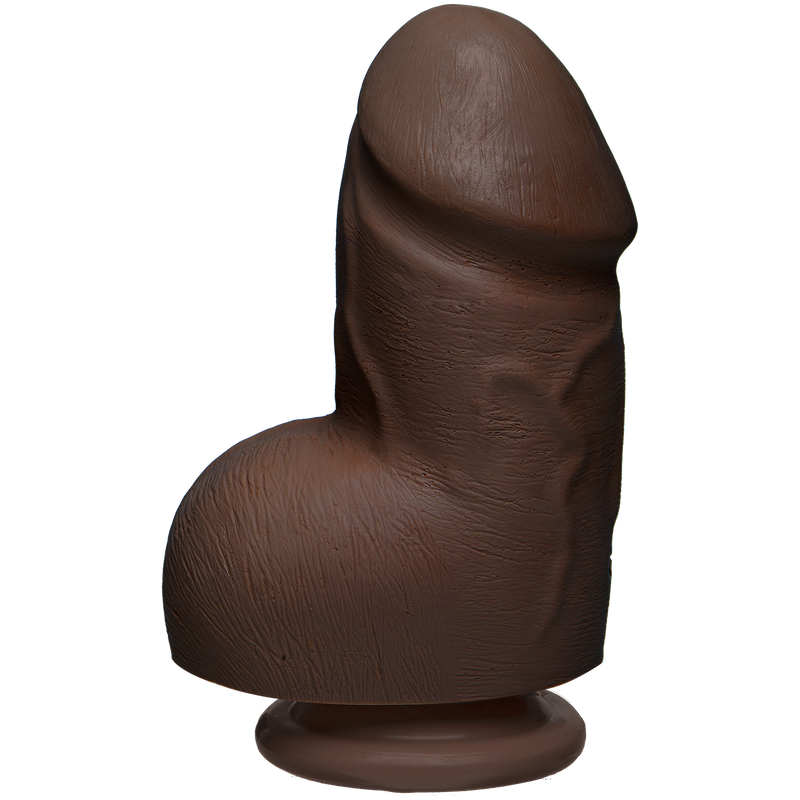 THE D FAT FIRMSKYN CHOCOLATE 6" DILDO