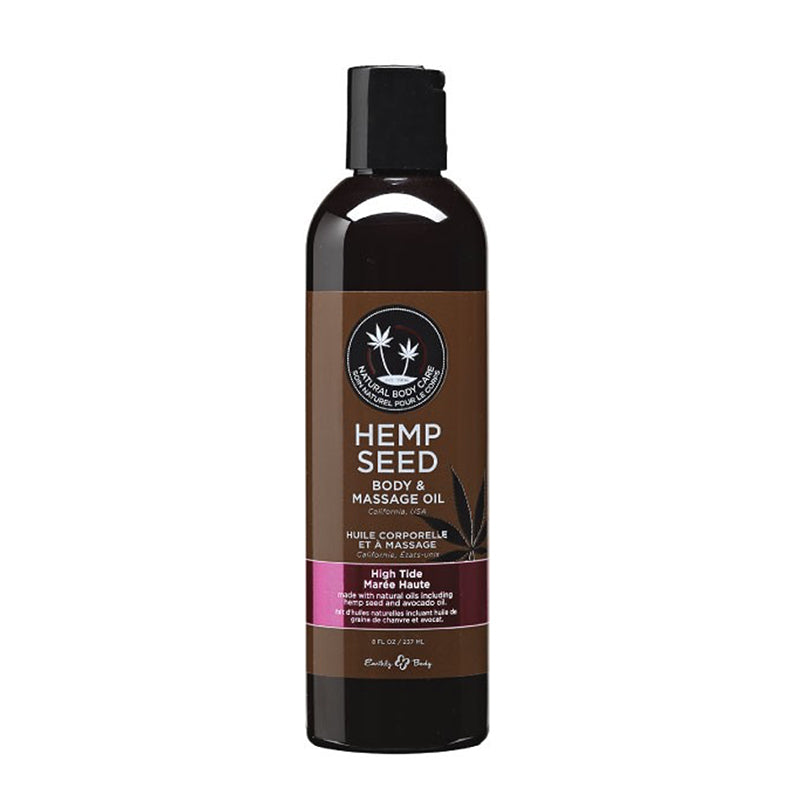 HEMP SEED MASSAGE OIL HIGH TIDE 8OZ