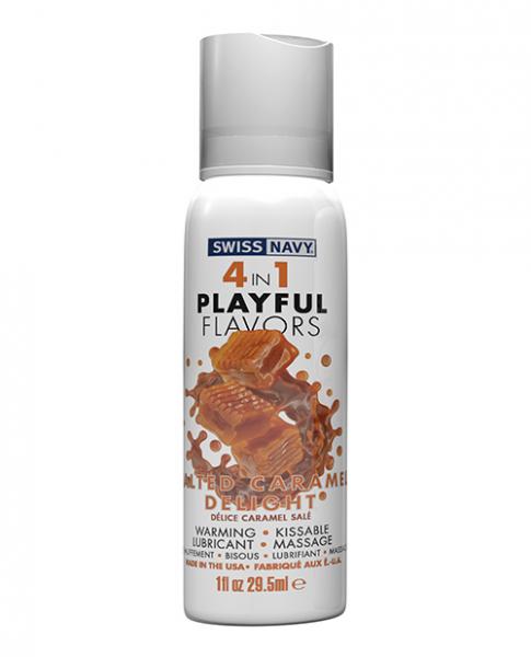 SWISS NAVY 4IN1 SALTED CARAMEL 1OZ