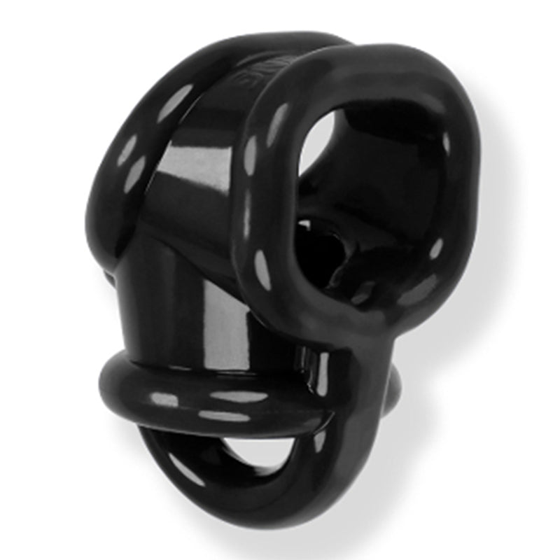 BALLSLING WITH TESTICLE SPLITTER 3" BLACK