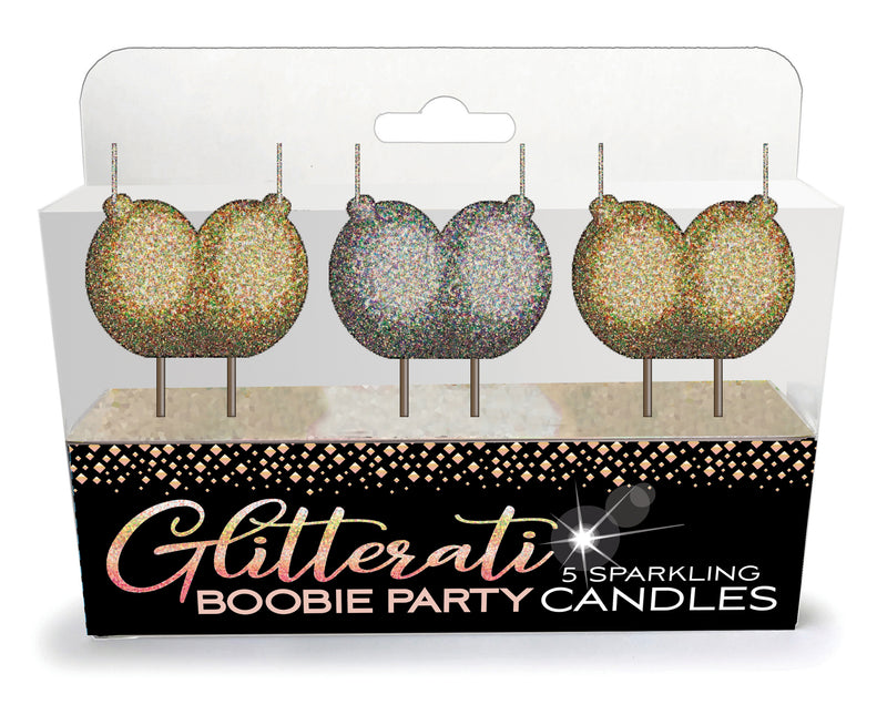 GLITTERATI BOOBIE CANDLE SET