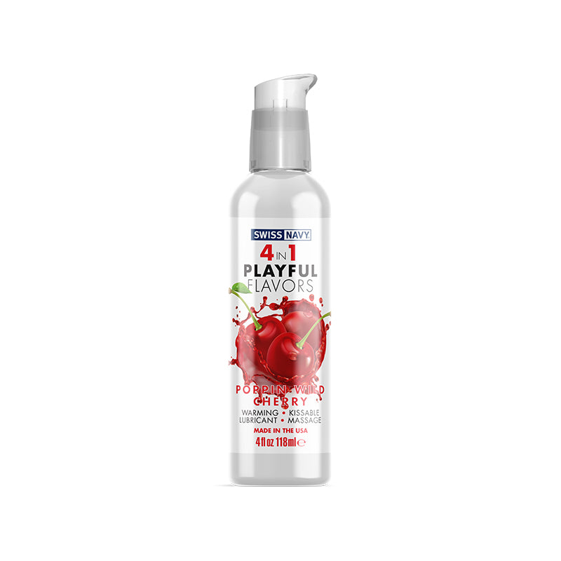 SWISS NAVY 4IN1 WILD CHERRY 4OZ
