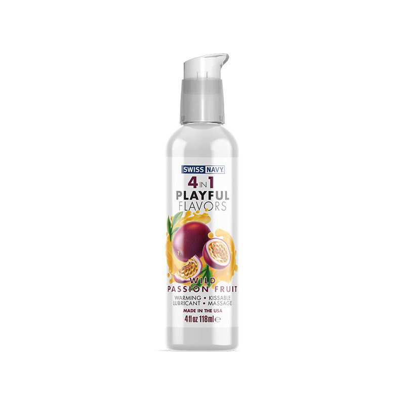 SWISS NAVY 4IN1 PASSION FRUIT 4OZ