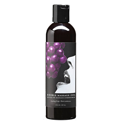 EDIBLE MASSAGE OIL GRAPE 2OZ