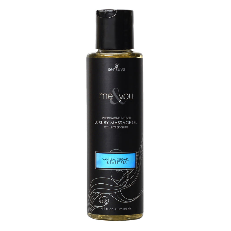 ME&YOU MASSAGE OIL VANILLA, SUGAR, & SWEET PEA 4.2OZ