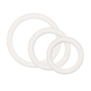 WHITE RUBBER RING 3PC