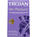 TROJAN HER PLEASURE 12CT