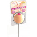 Hott Products Lil' Boobie Pop: strawberry flavored breast-shaped lollipop in a clear blister pack
