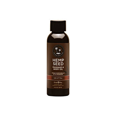 HEMP SEED MASSAGE OIL ISLE OF YOU 2OZ
