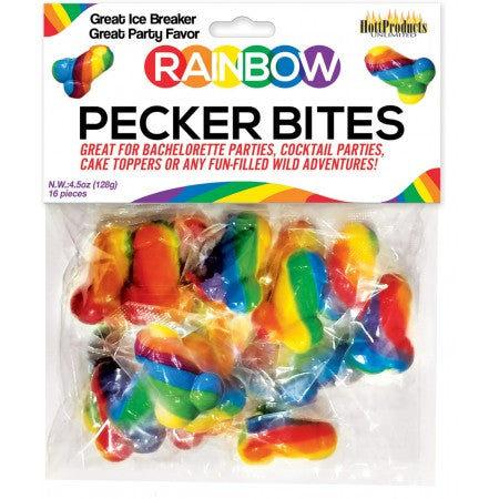 RAINBOW PECKER BITES CANDIES