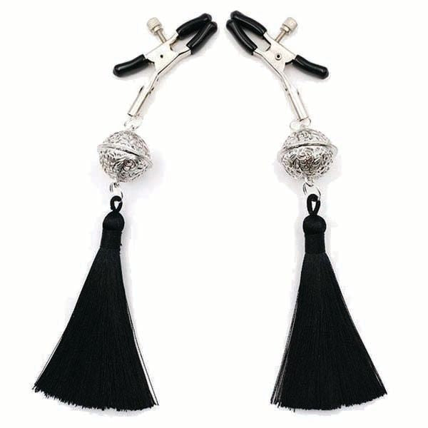NIPPLE CLAMPS TASSEL BLACK